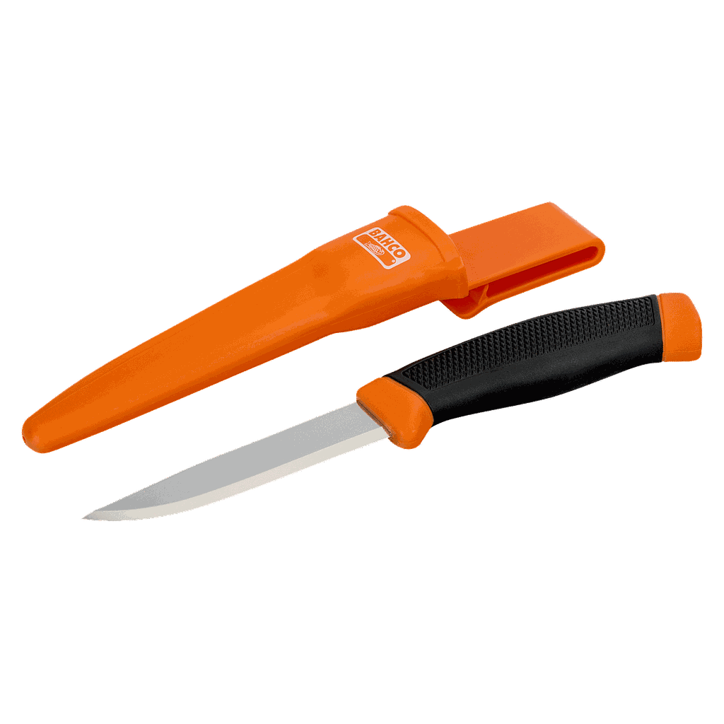 CUCHILLO ACERO INOX CON FUNDA BAHCO (2444)