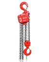 TECLE CADENA ROJO H.DUTY 3.TON 3 MTS CADENA ITAKA