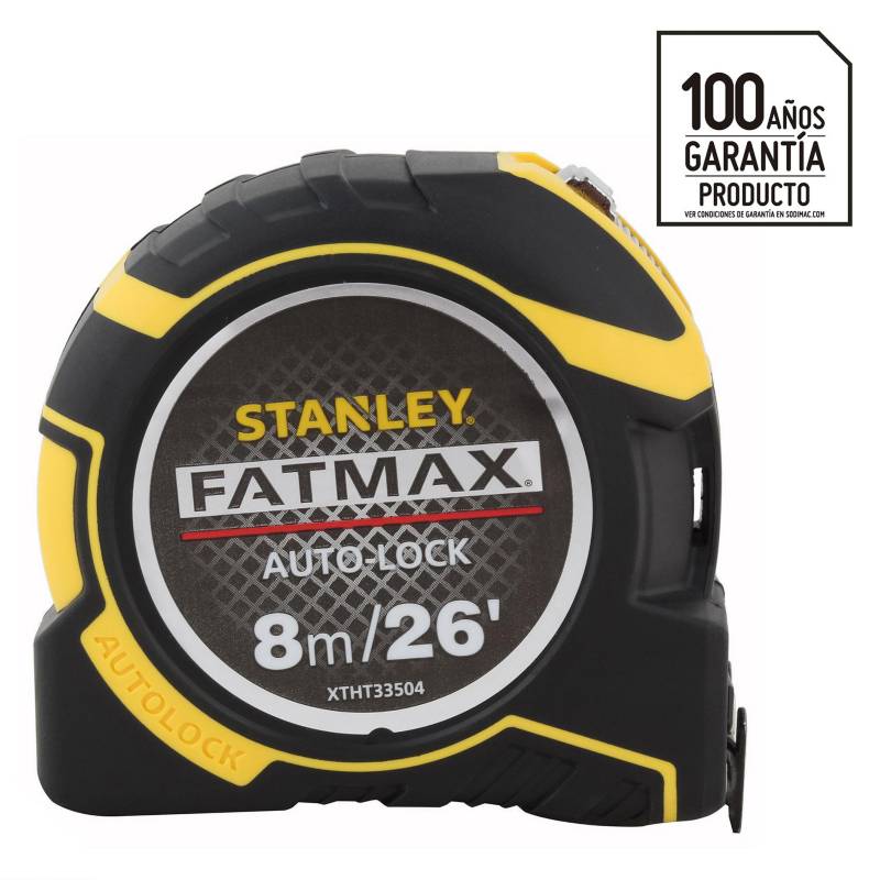 HUINCHA DE MEDIR FATMAX 8 MTS STANLEY (XTHT0-33504)