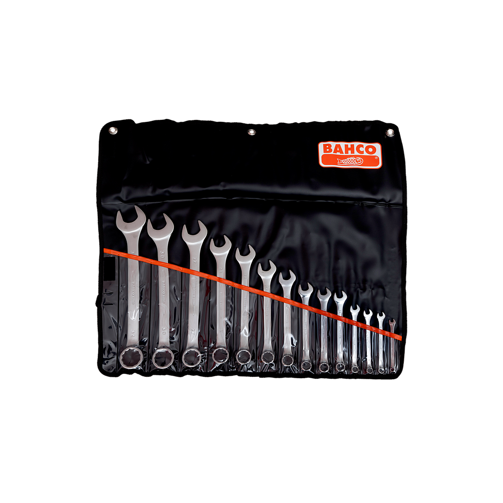 JUEGO LLAVES PTA CORONA 14 PZAS 6 A 32 BAHCO (111M/14T)