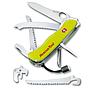 NAVAJA RESCUETOOL 111 MM 14 FUNCIONES FLUOR C/ETCH (0.8623.MWN) VICTORINOX