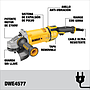 ESMERIL ANGULAR 7 2700W DEWALT (DWE4577-B2C)