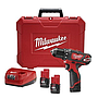 TALADRO ATORNILLADOR INALAMBRICO 10 MM  12V MILWAUKEE 2407-259