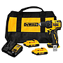 TALADRO PERCUTOR ATOMIC BRUSHLESS 20V BATERIA 2.0Ah DEWALT (DCD777D2-B2)