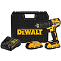 TALADRO PERCUTOR  BRUSHLESS 20V 2 BATERIAS 2.0 Ah DEWALT (DCD7781D2-B2)